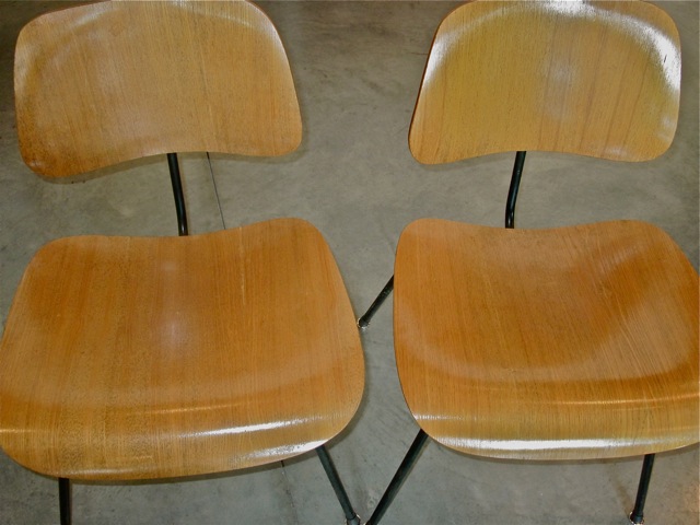 Charles Eames DCM Chairs