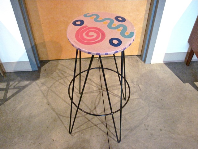Frederic Weinberg Style Bar Stool
