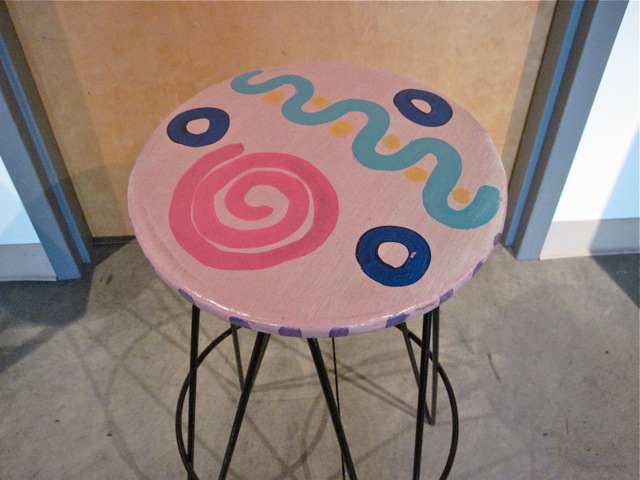 Frederic Weinberg Style Bar Stool
