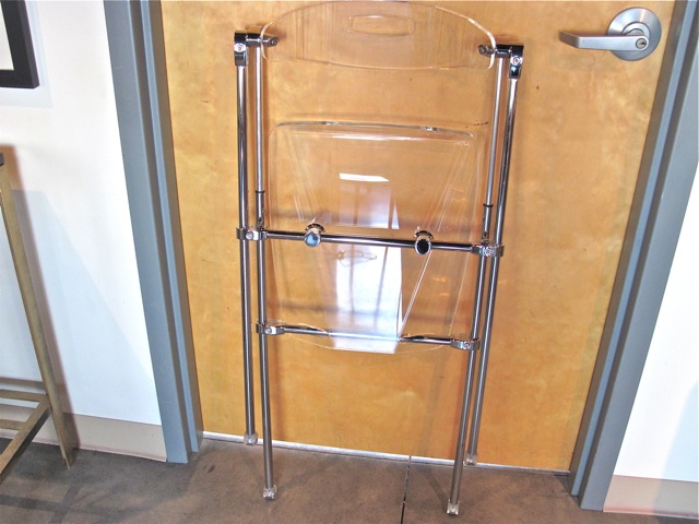 Lucite & Chrome Side Chair