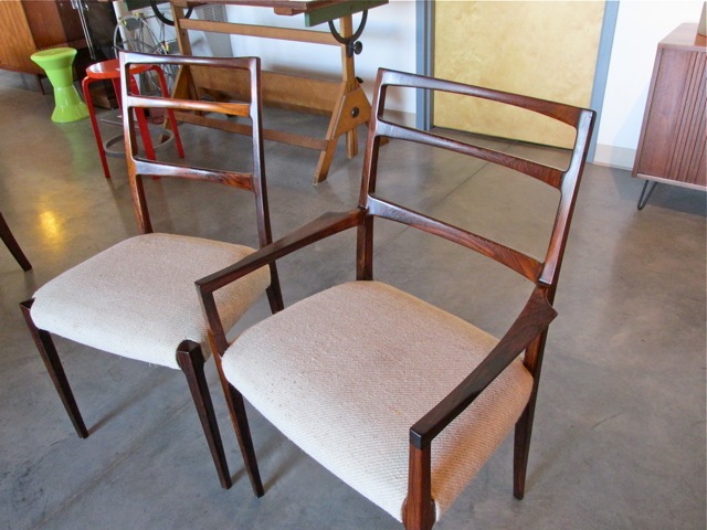 Kofoed Hornslet Rosewood Chairs