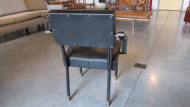 Jacques Adnet Arm Chairs