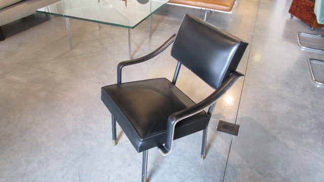 Jacques Adnet Arm Chairs
