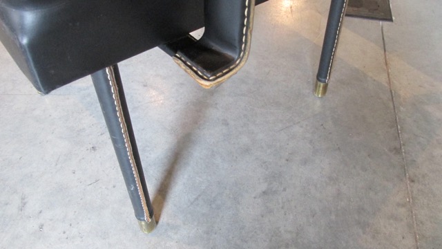 Jacques Adnet Arm Chairs