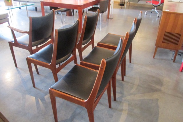Johannes Andersen Teak Dining chairs