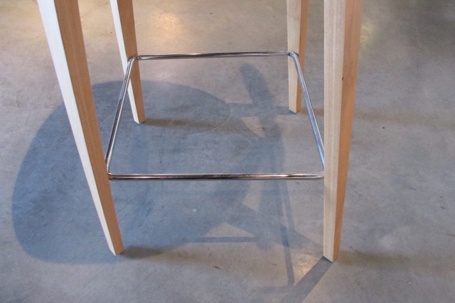 Norman Cherner  Wood & Leather Stools