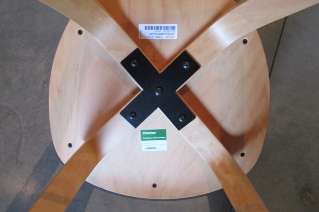 Norman Cherner  Wood & Leather Stools