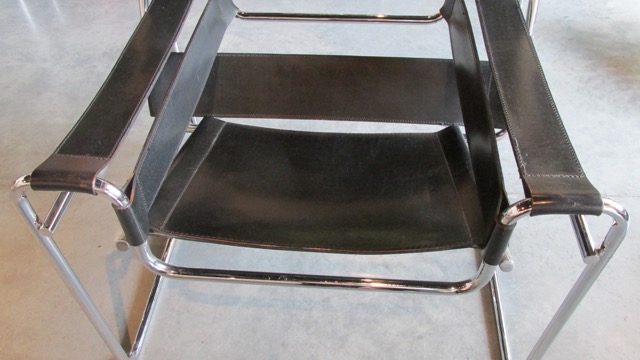 Marcel Breuer Wassily Leather Chairs