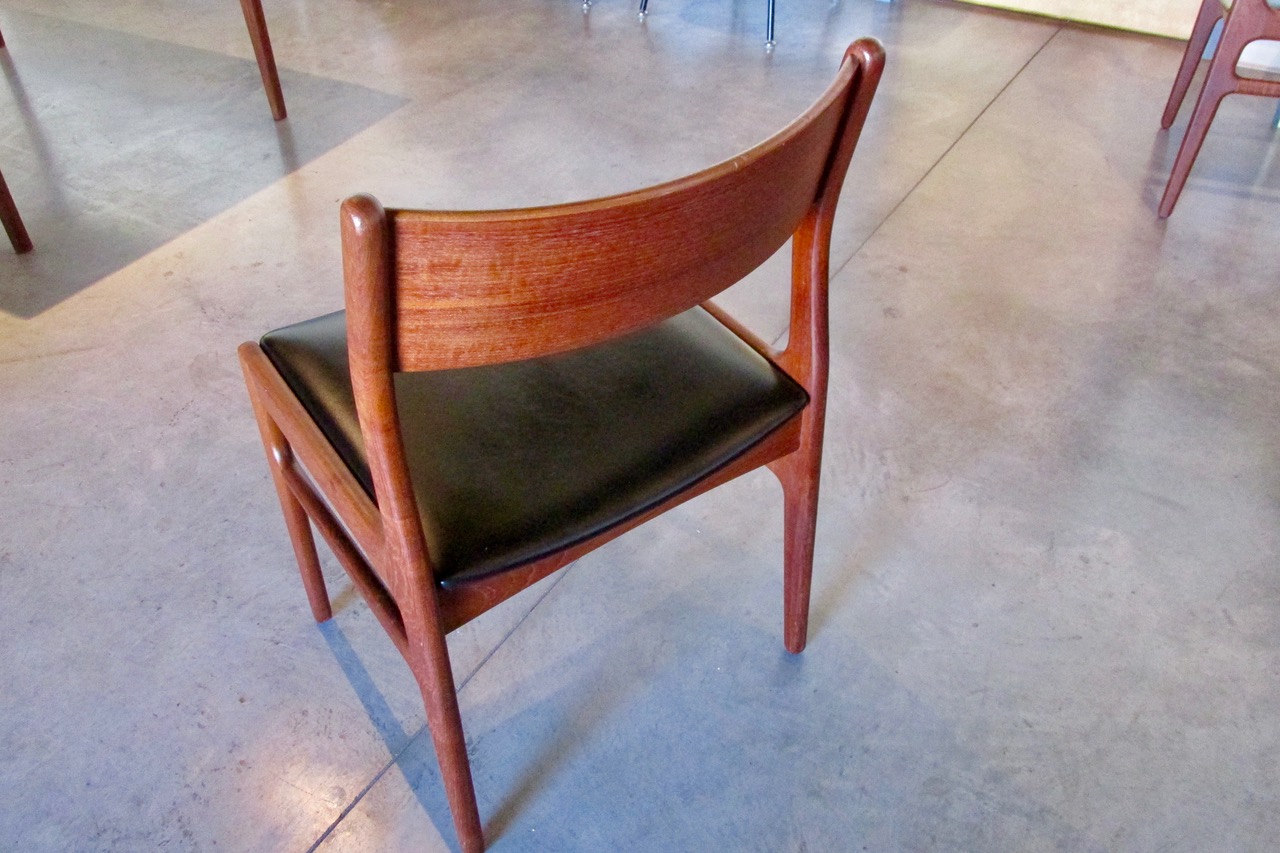 Six Funder Schmidt MadsenTeak Dining Side Chairs