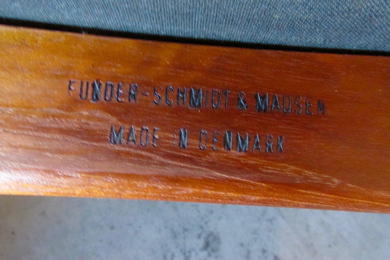 Six Funder Schmidt MadsenTeak Dining Side Chairs