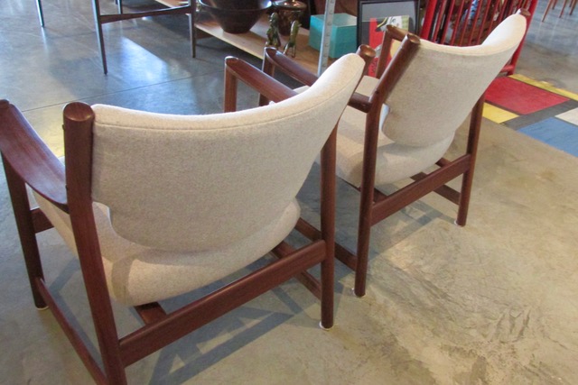 Finn Jul Style Teak Lounge Chairs