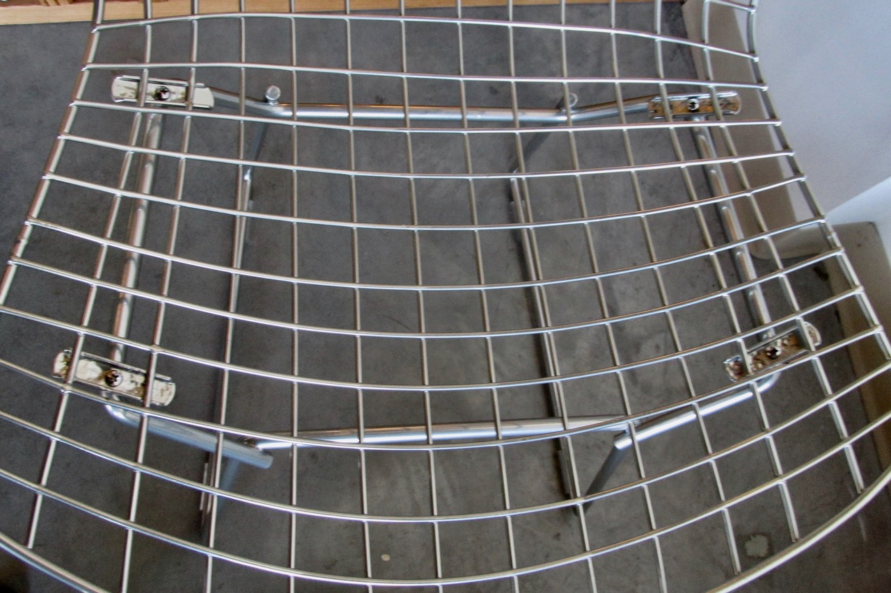 Bertoia Chromed Wire Side Chair