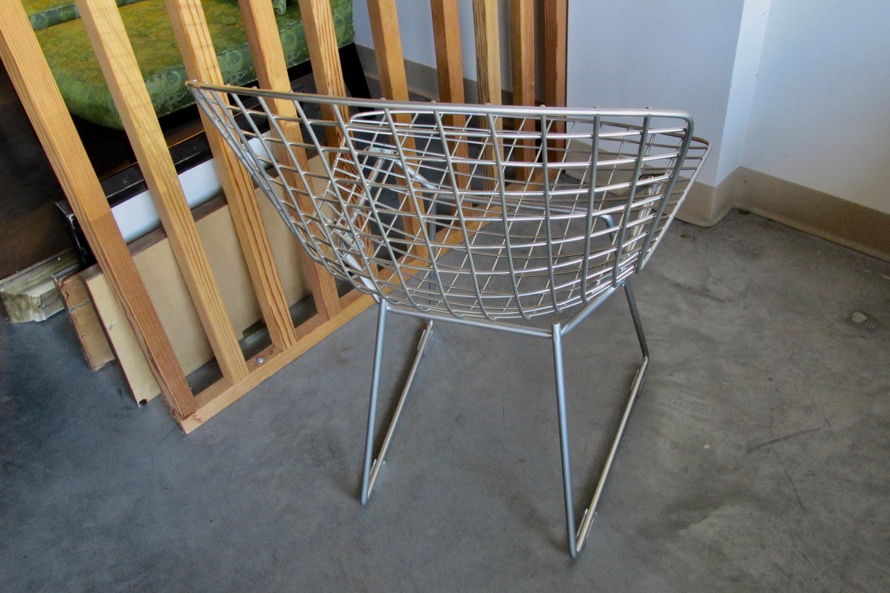 Bertoia Chromed Wire Side Chair
