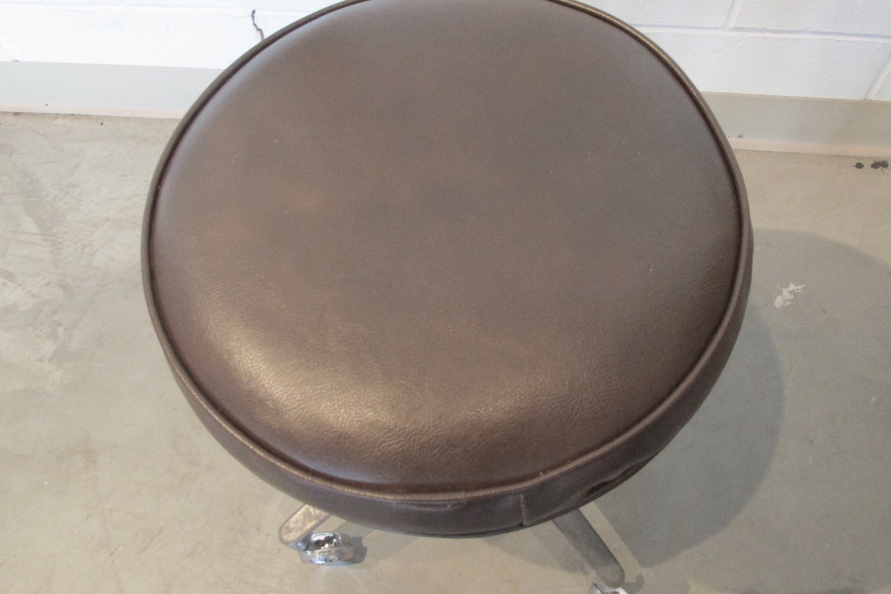 Eames Leather Task Stool