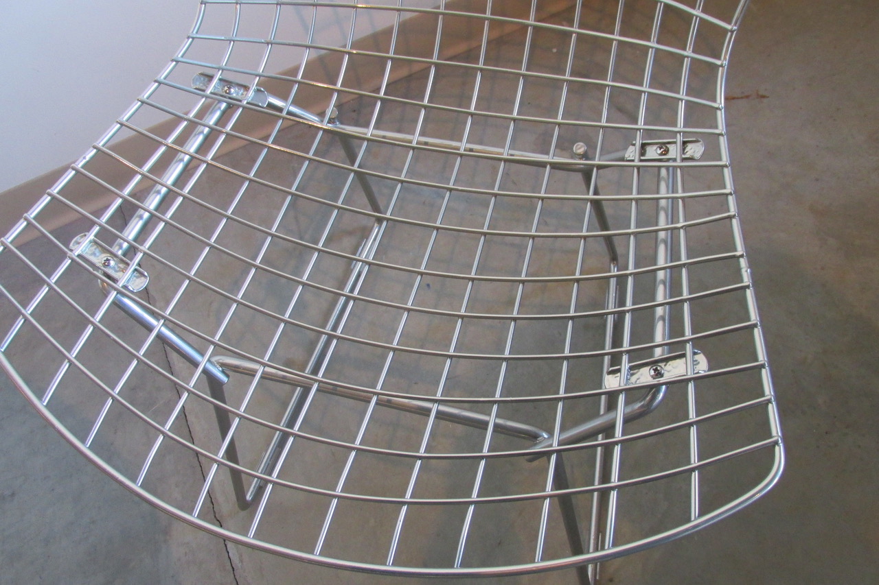 Bertoia Steel Wire Side Chair