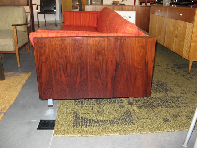 Milo Baughman Rosewood Sofa 