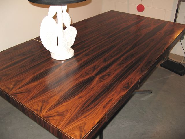 Florence Knoll Rosewood Partners Desk 