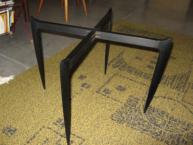 Fritz Hansen Rosewood Tray Top Table  