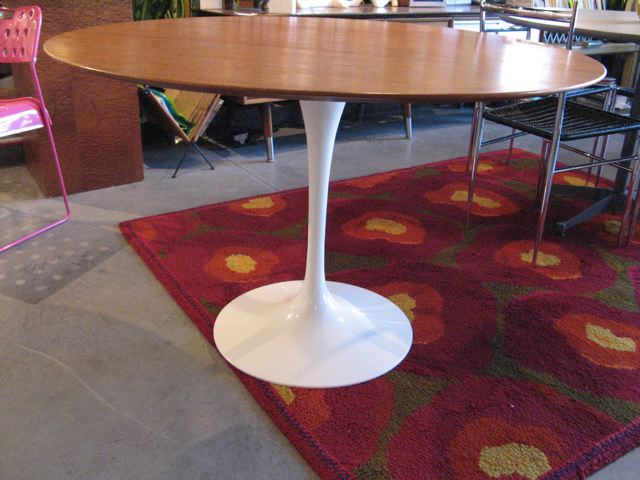 Saarinen Teak Tulip Dining Table 