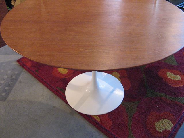 Saarinen Teak Tulip Dining Table 
