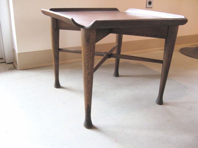 Tray Top Rosewood Occasional Table 
