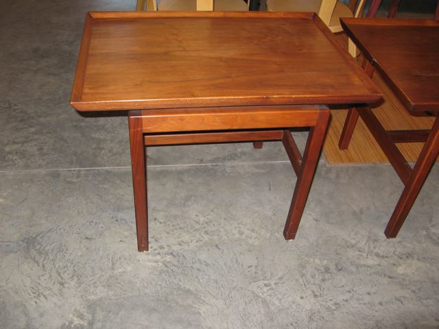 Two Jens Risom Occasional Tables 
