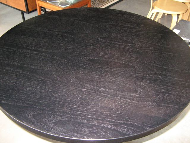 Eames Round Wood Table 