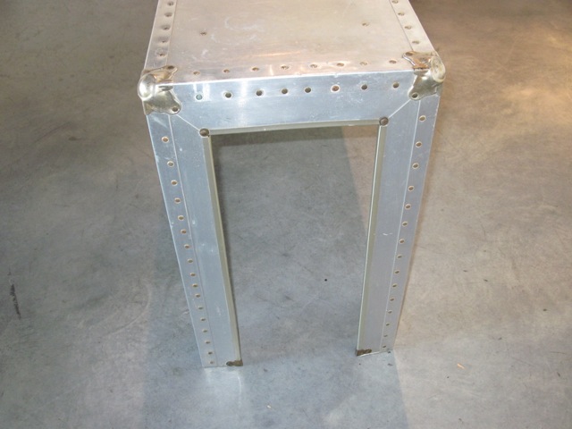 Industrial Artisan Metal Console Table