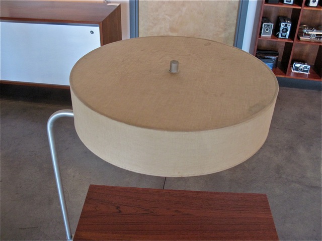 George Nelson End Table W/Lamp