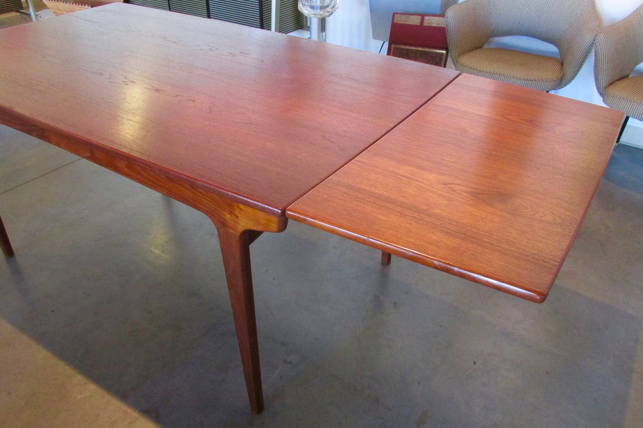 Danish Funder Schmidt Madsen Teak Extension Dining Table