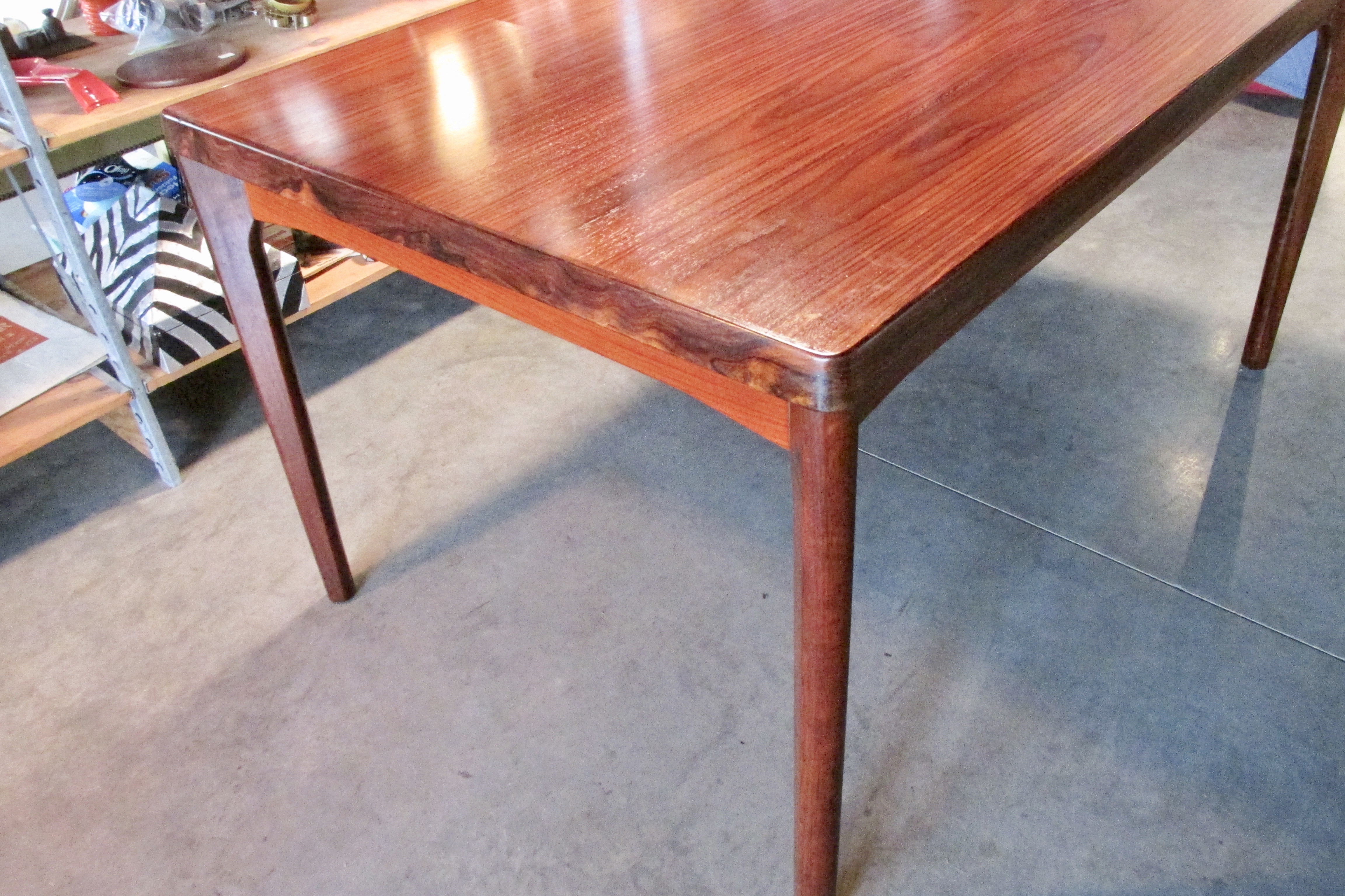 Danish Rosewood Extension Dining Table