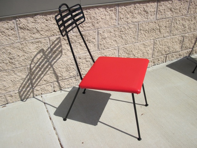 Arthur Umanoff Wood & Iron Bistro Set