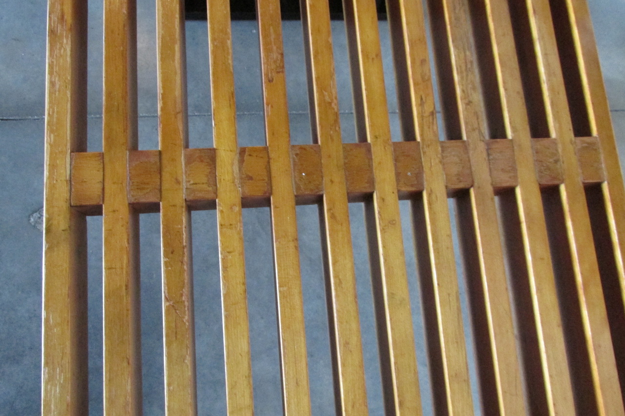 George Nelson <em<Maple Slat Bench</em>