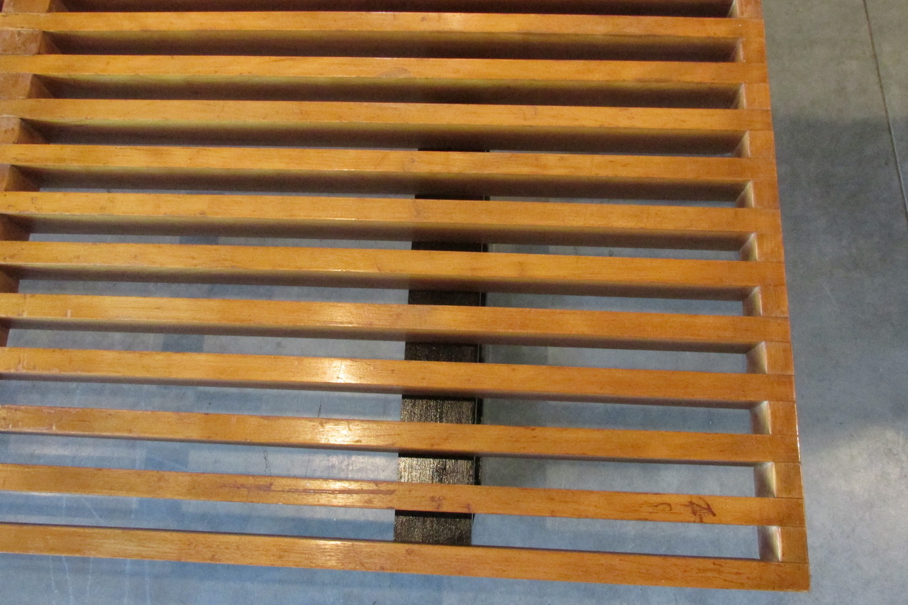 George Nelson <em<Maple Slat Bench</em>