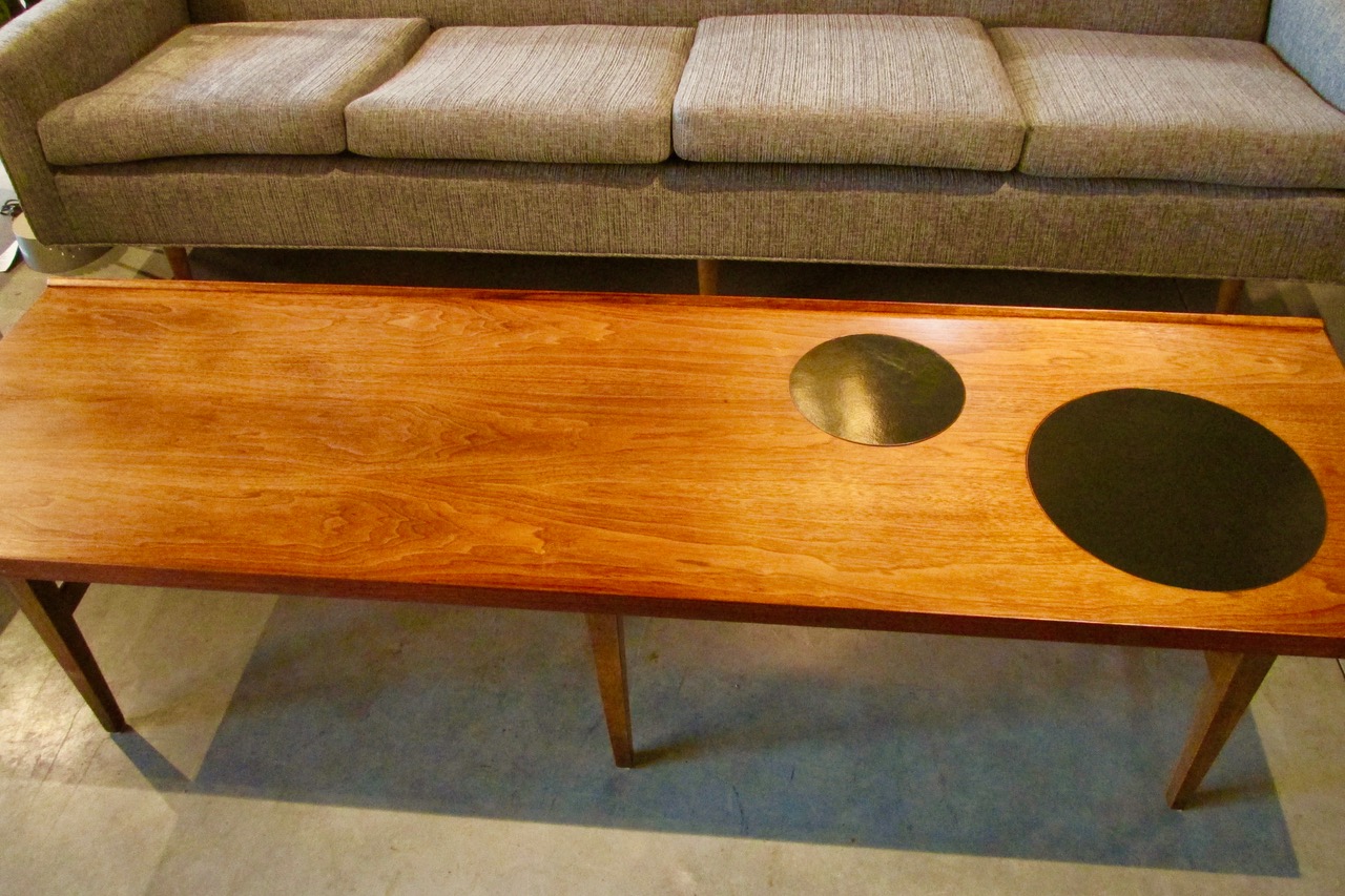 Jen Risom Walnut Coffee Table
