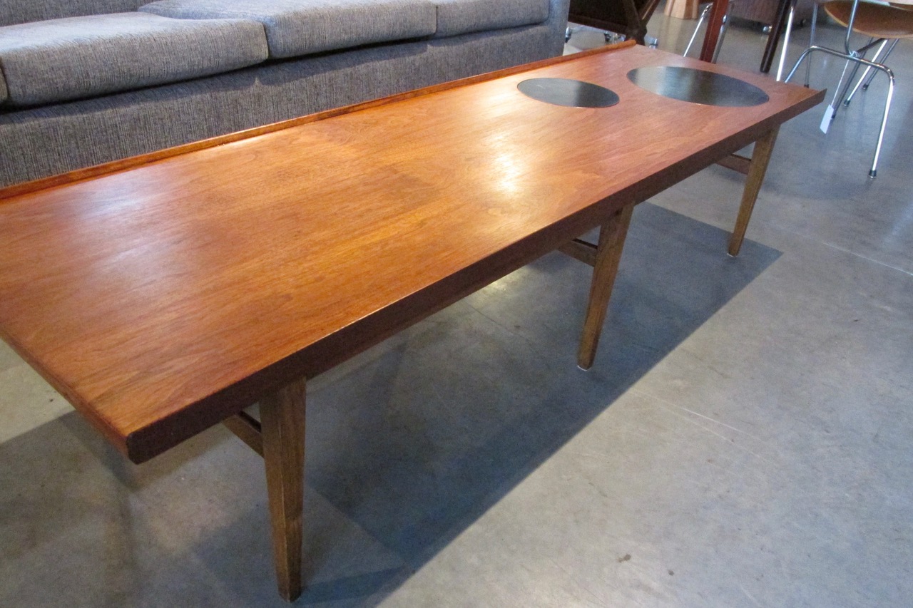 Jen Risom Walnut Coffee Table