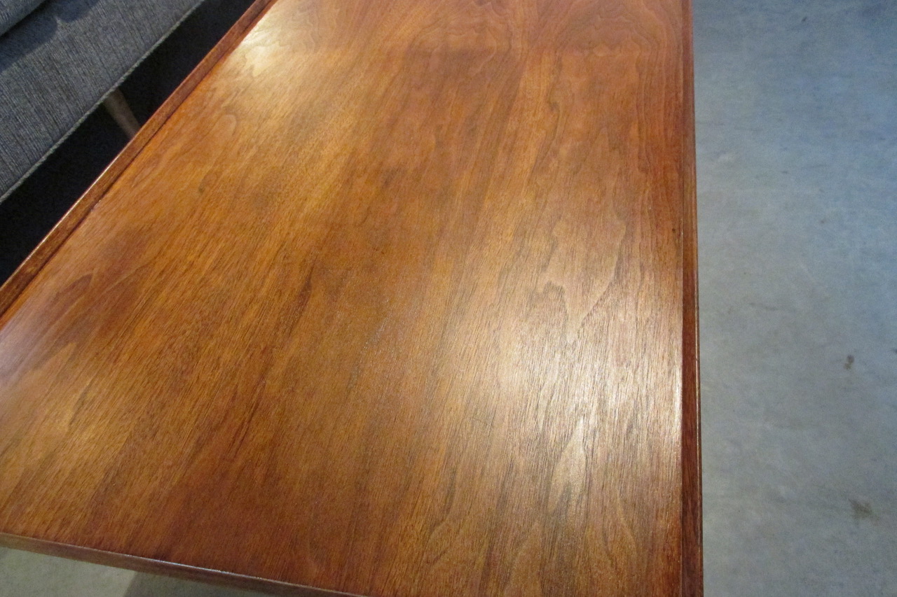 Jen Risom Walnut Coffee Table