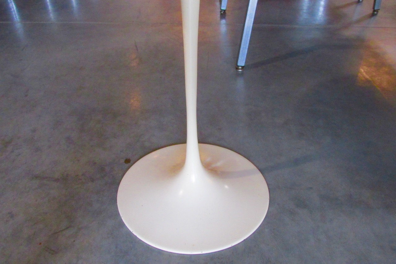 Saarinen Walnut Tulip End Tables