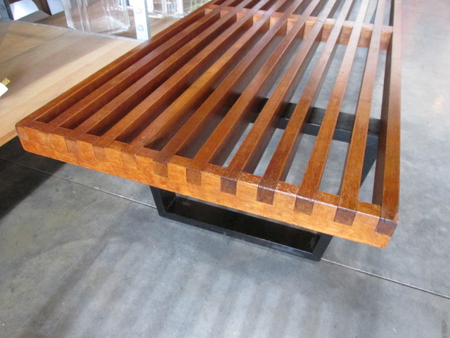 George Nelson Maple Slat Bench