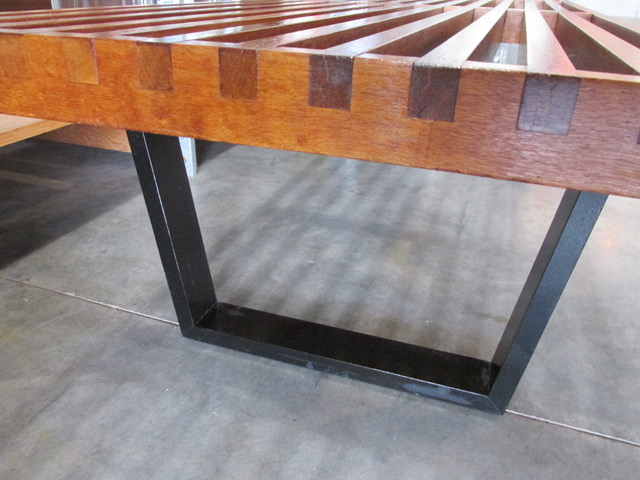 George Nelson Maple Slat Bench