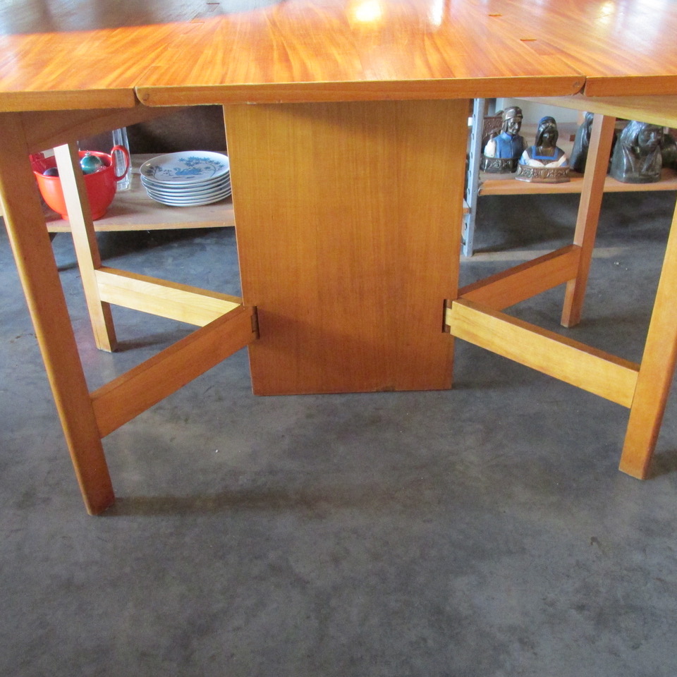 George Nelson Model # 4656 Gate Leg Dining Table