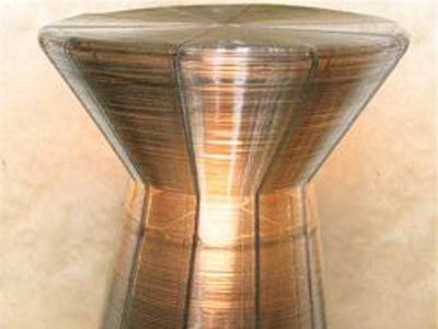 Spun Steel Occasional Table 