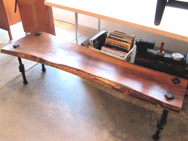 Handcrafted Walnut Coffee Table 